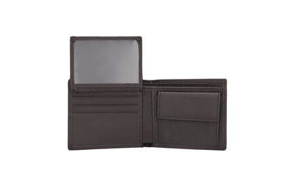 Vintage Bifold Wallet for Men | Brown/Black