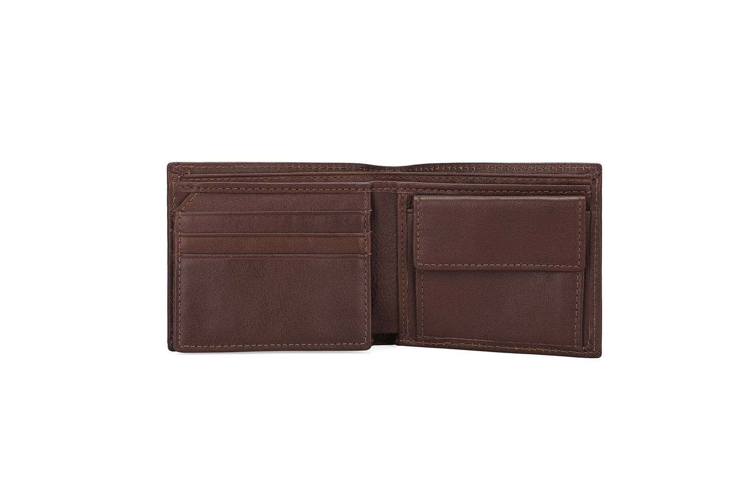 Vintage Bifold Wallet for Men | Brown/Black