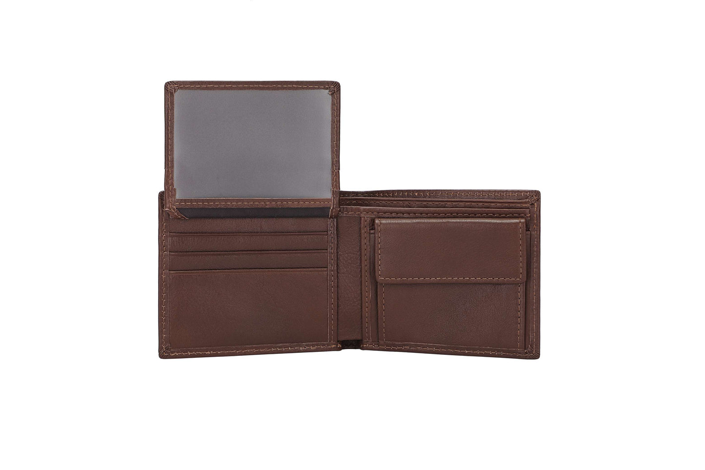 Vintage Bifold Wallet for Men | Brown/Black