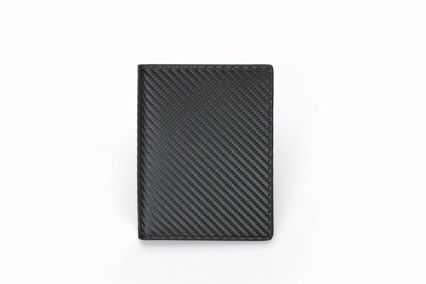 RFID Blocking Large Capacity Leather Card Holder - Black, Multiple Slots