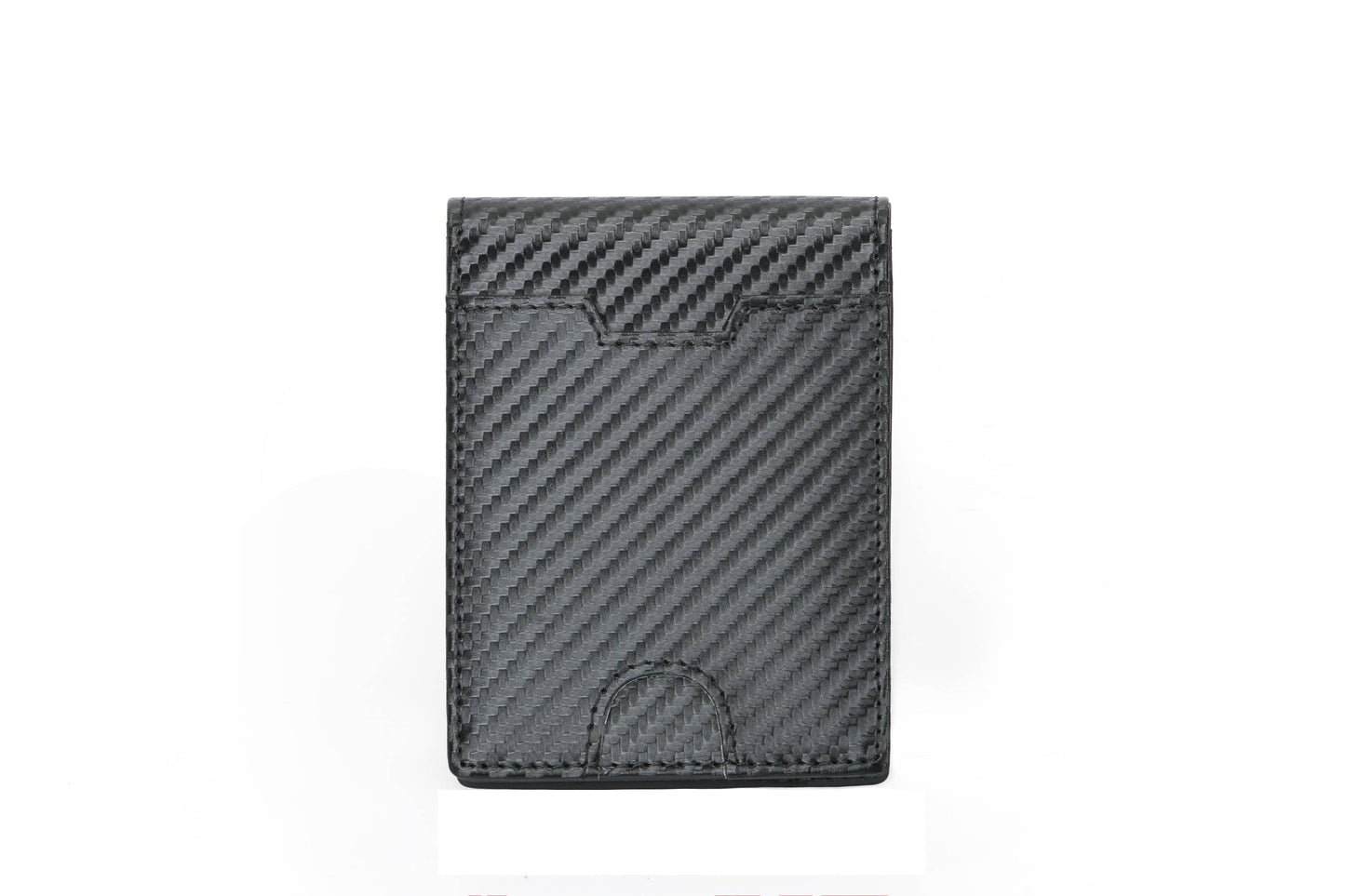 Men's RFID Multi-Functional Leather Wallet - Lightweight & Thin, Black